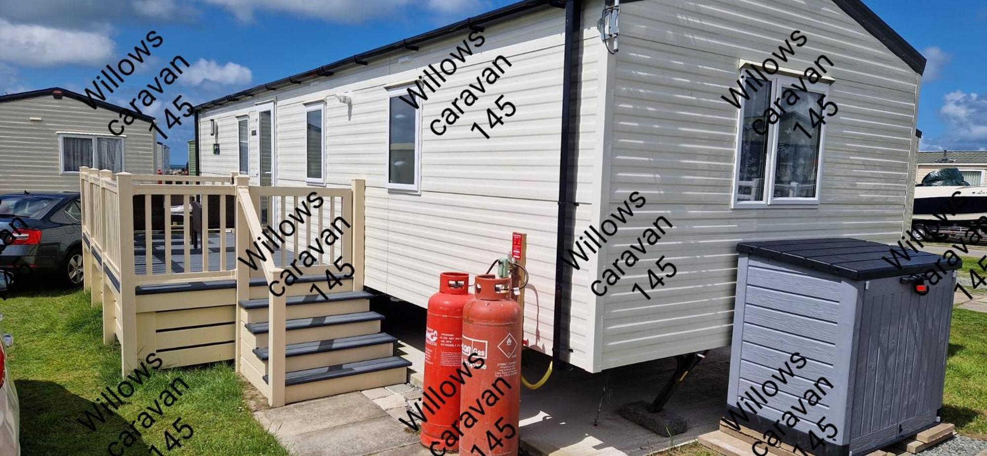 Willows Caravan 145 Llanddwywe Eksteriør billede