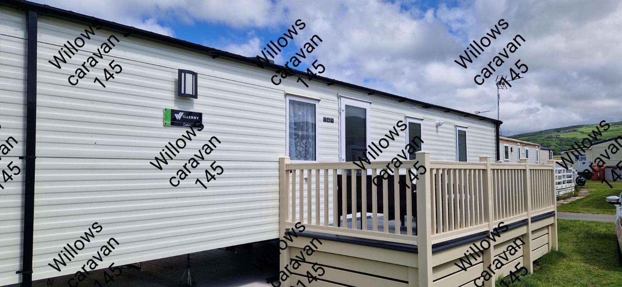 Willows Caravan 145 Llanddwywe Eksteriør billede