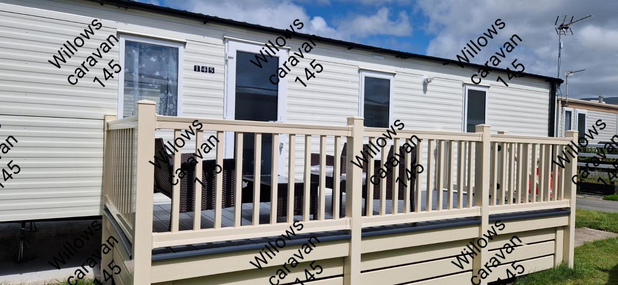 Willows Caravan 145 Llanddwywe Eksteriør billede